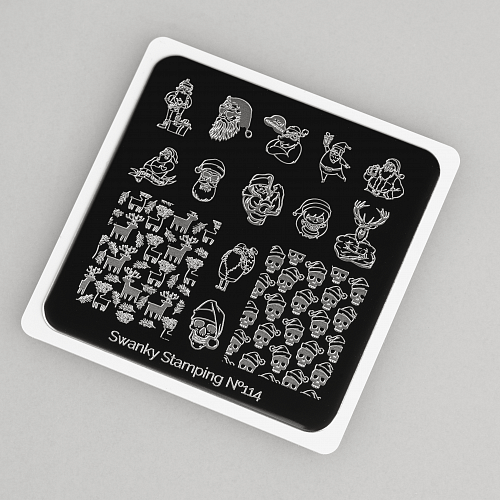 Swanky Stamping Halloween Nail Stamping Plates 087