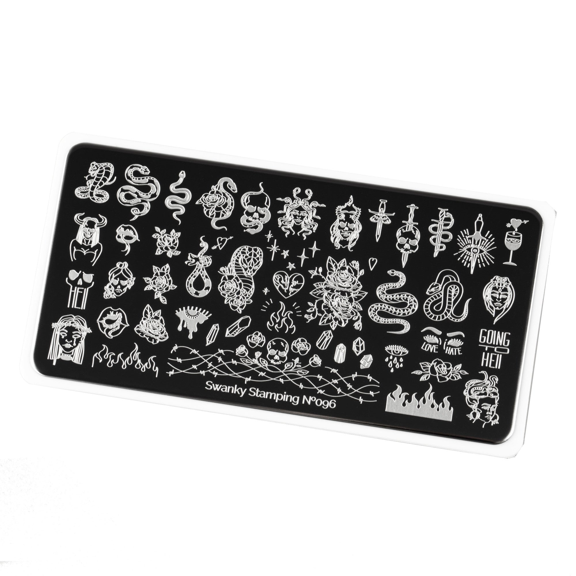 Swanky Stamping Halloween Nail Stamping Plates 087