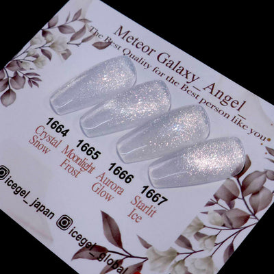 ICEGEL meteor galaxy angel magnetic cat eye gel polish
