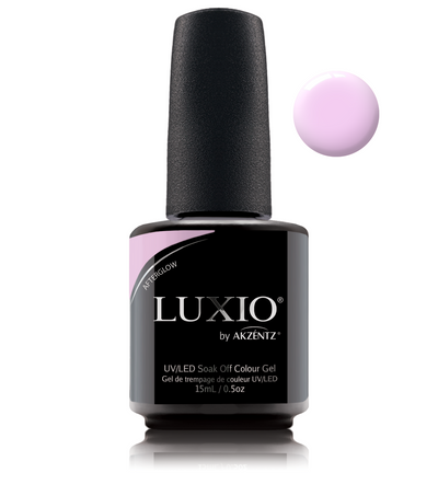 Luxio pink gel nail polish