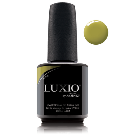 Luxio green gel nail polish