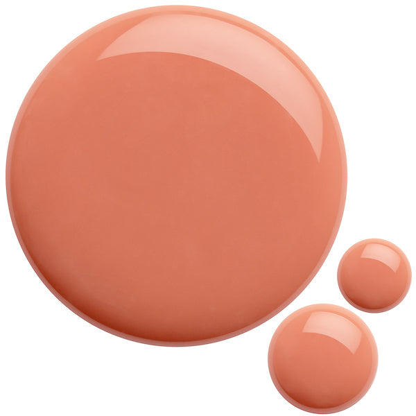 Peach gel nail polish