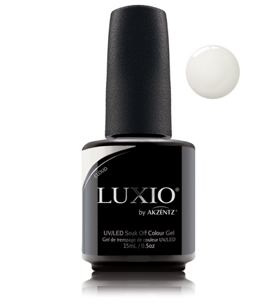Luxio white gel nail polish