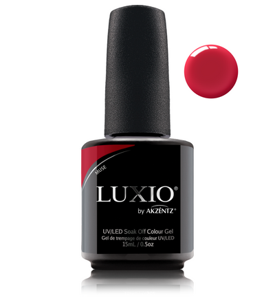 strawberry red gel polish