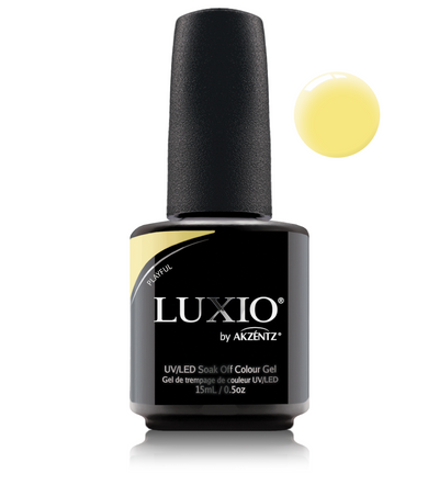 yellow gel polish