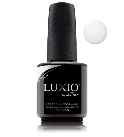 Luxio white gel nail polish