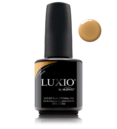 Luxio mustard yellow gel nail polish