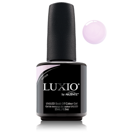 Luxio purple gel nail polish