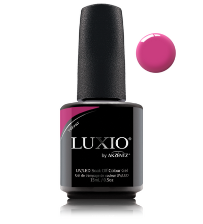 Luxio Magenta gel nail polish