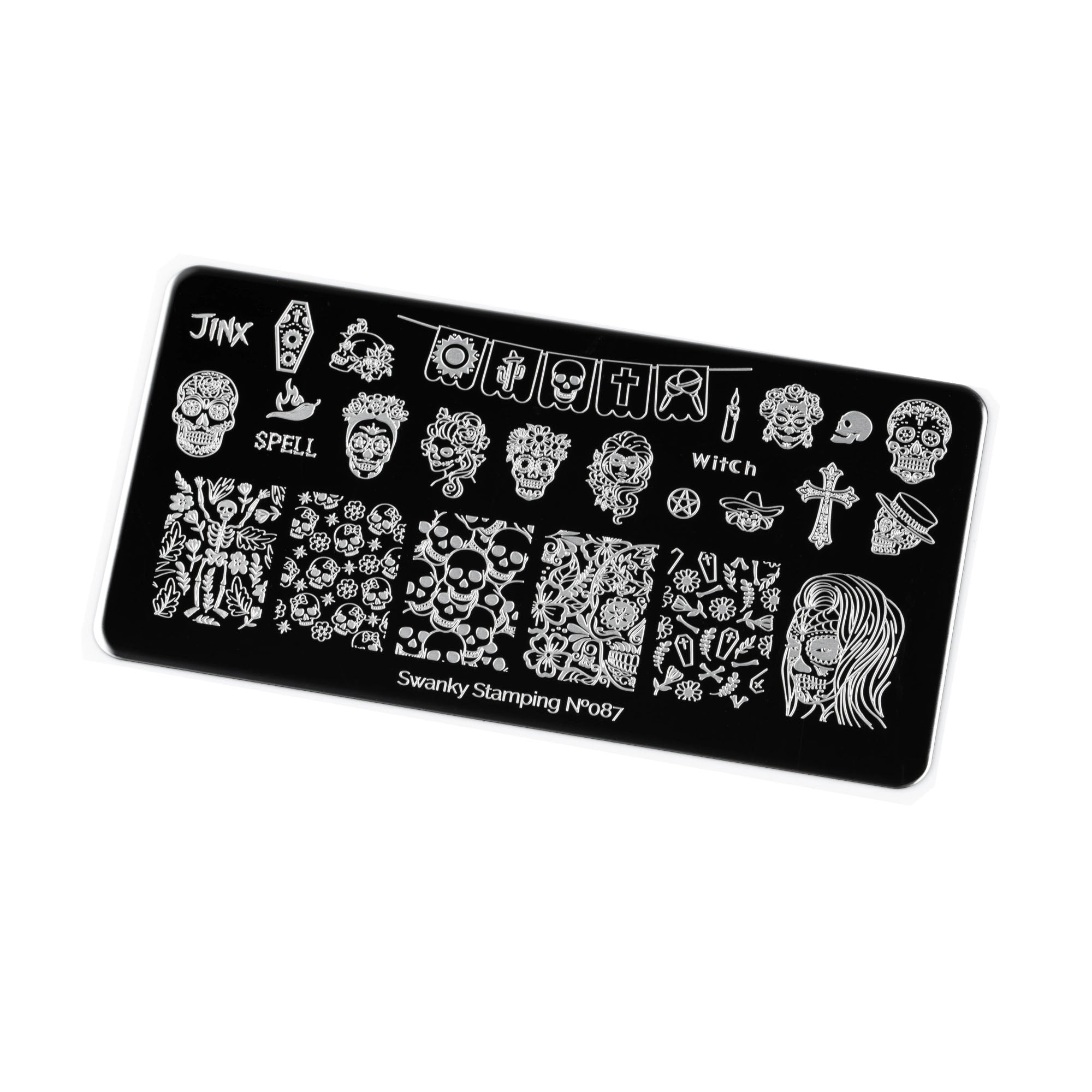 Swanky Stamping Halloween nail stamping plates 087 – NashlyNails